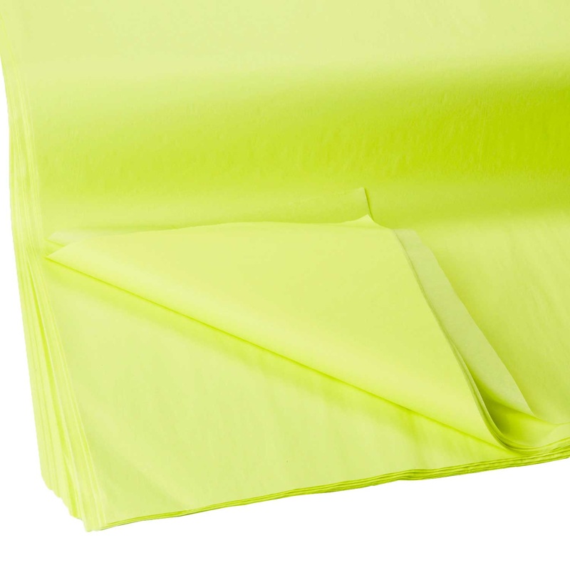 Neon Yellow Gift Tissue Paper