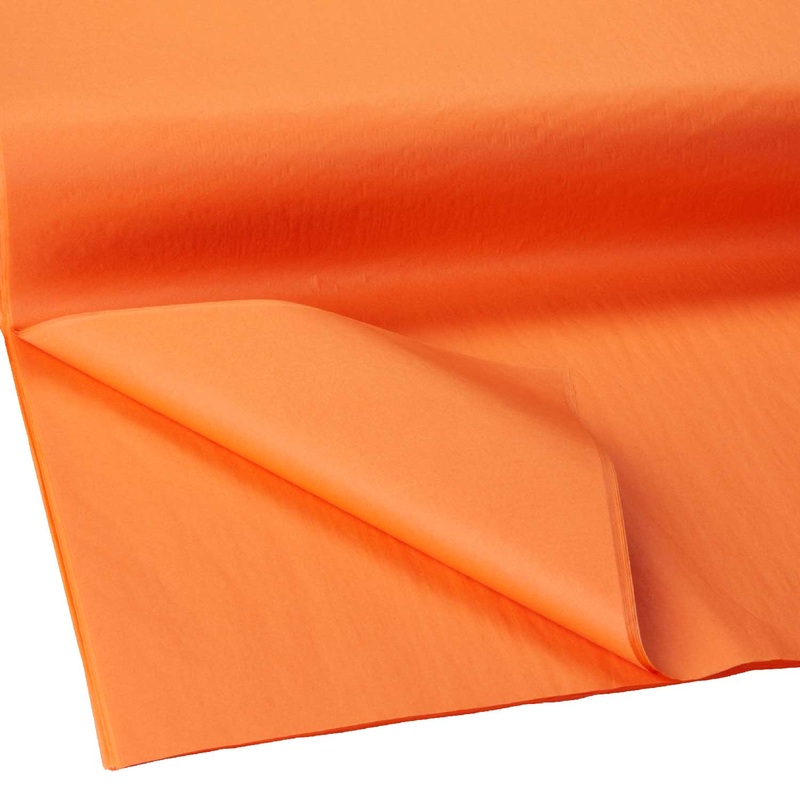 Orange Gift Tissue Paper