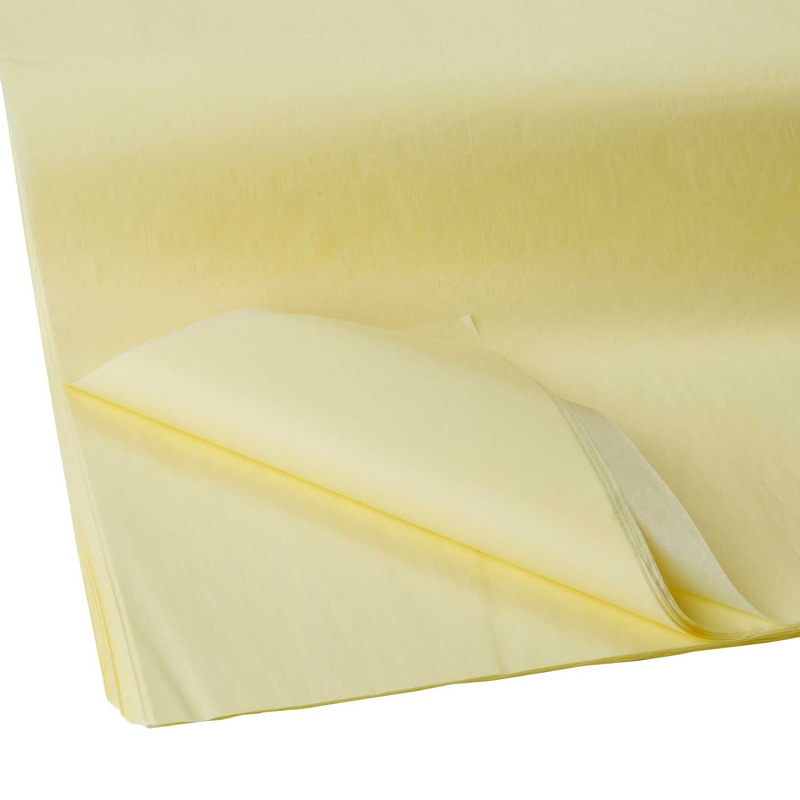 Pastel Yellow Gift Tissue Paper