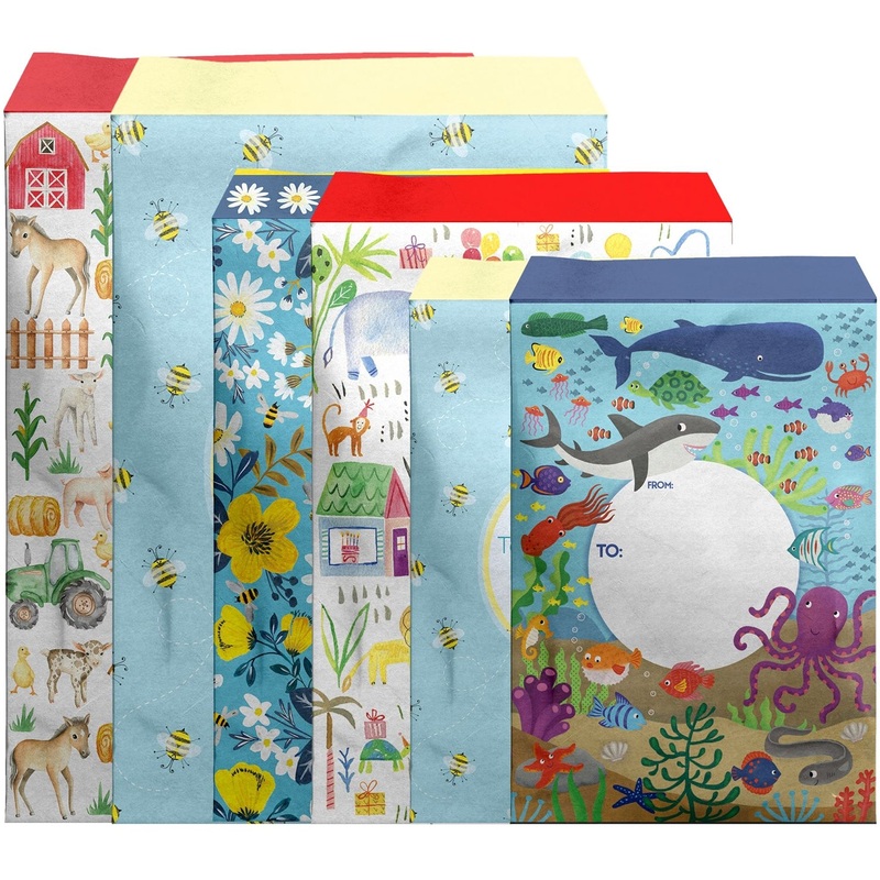12 Count Baby Decorative Foam Padded Mailing Envelopes