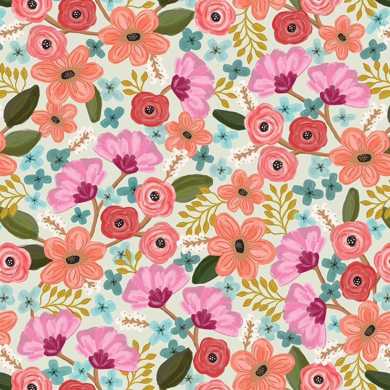 Gypsy Floral Gift Wrap