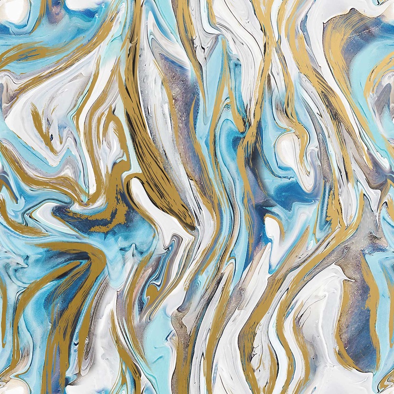 Marbleized Gift Wrap