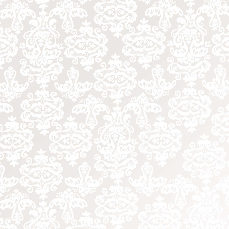 Pearl Damask Wedding Gift Wrap