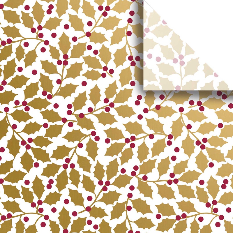 Elegant Holly 20″ x 30″ Christmas Gift Tissue Paper