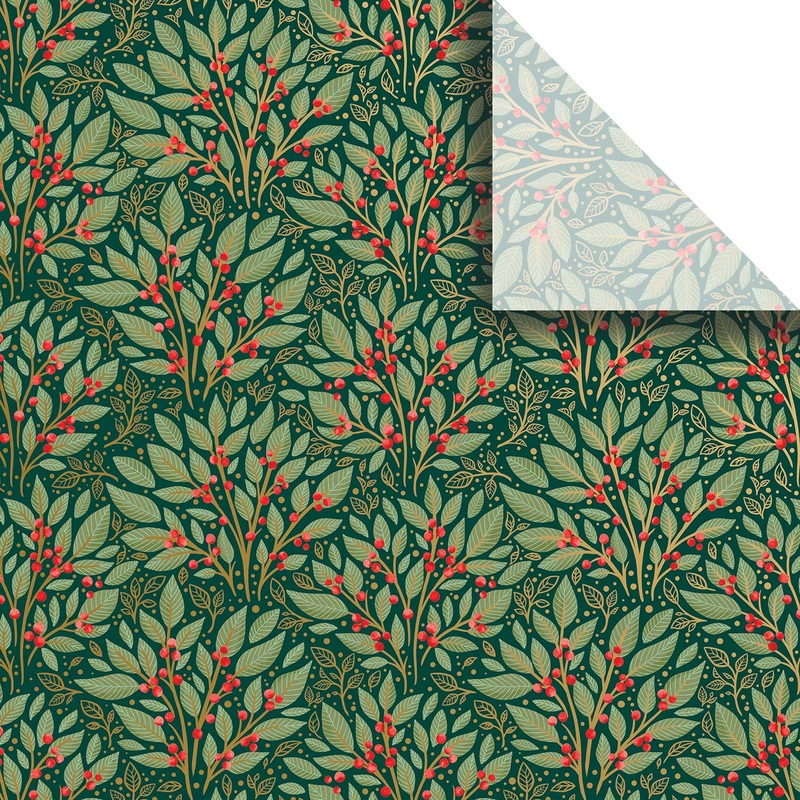 Holly Tapestry 20″ x 30″ Christmas Gift Tissue Paper