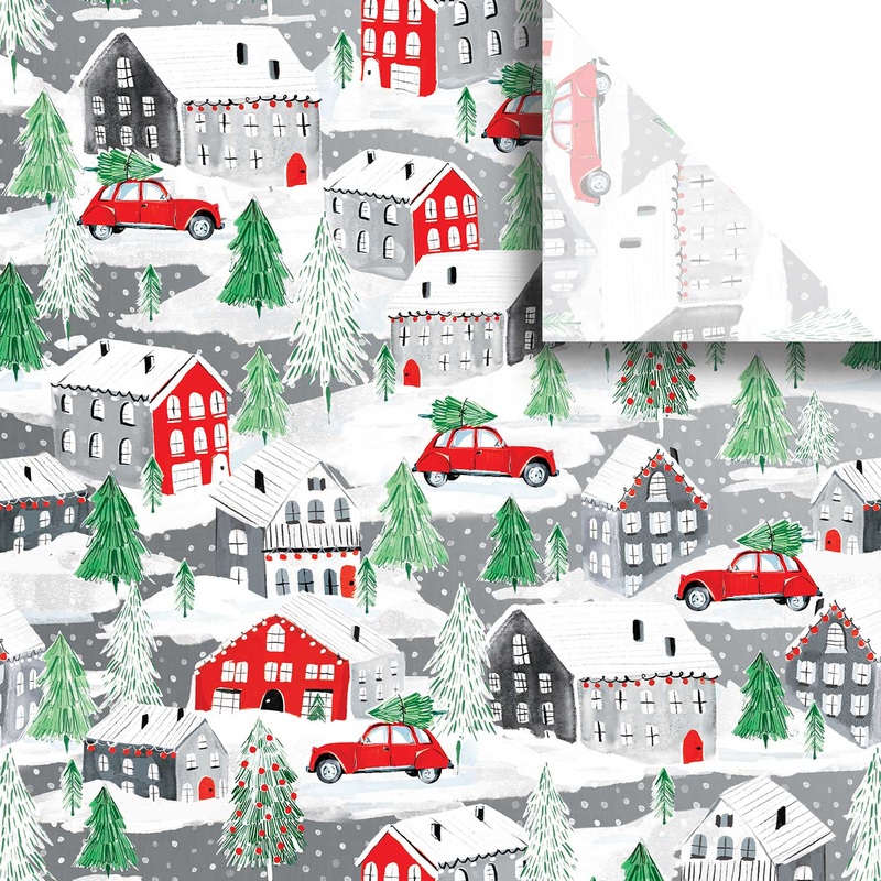 Home Town 20″ x 30″ Christmas Gift Tissue Paper