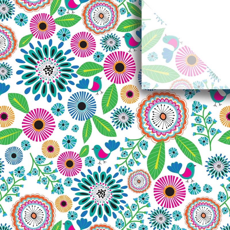 Pretty Petunia 20″ x 30″ Floral Gift Tissue Paper