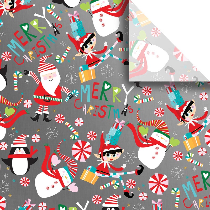 Santa & Snowmen 20″ x 30″ Christmas Gift Tissue Paper