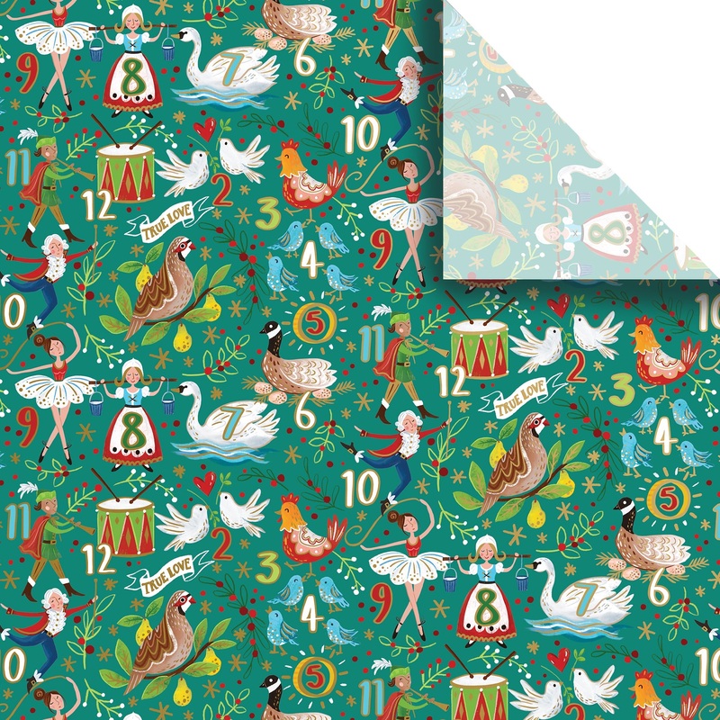 12 Days 20″ x 30″ Christmas Gift Tissue Paper