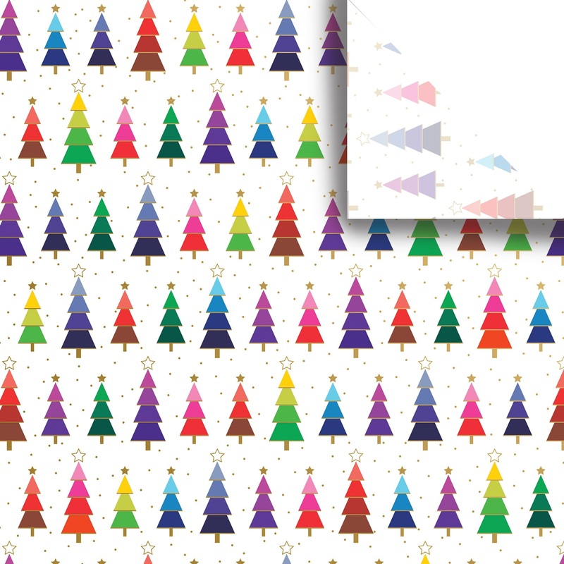 Rainbow Trees 20″ x 30″ Christmas Gift Tissue Paper