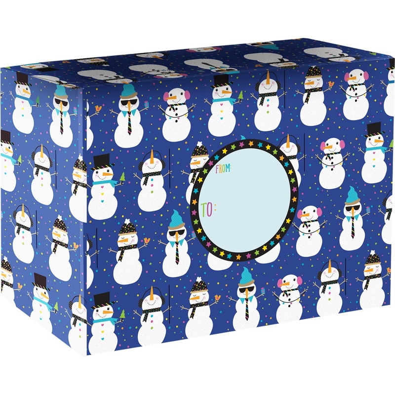 Snowman Party Medium Christmas Printed Gift Mailing Boxes
