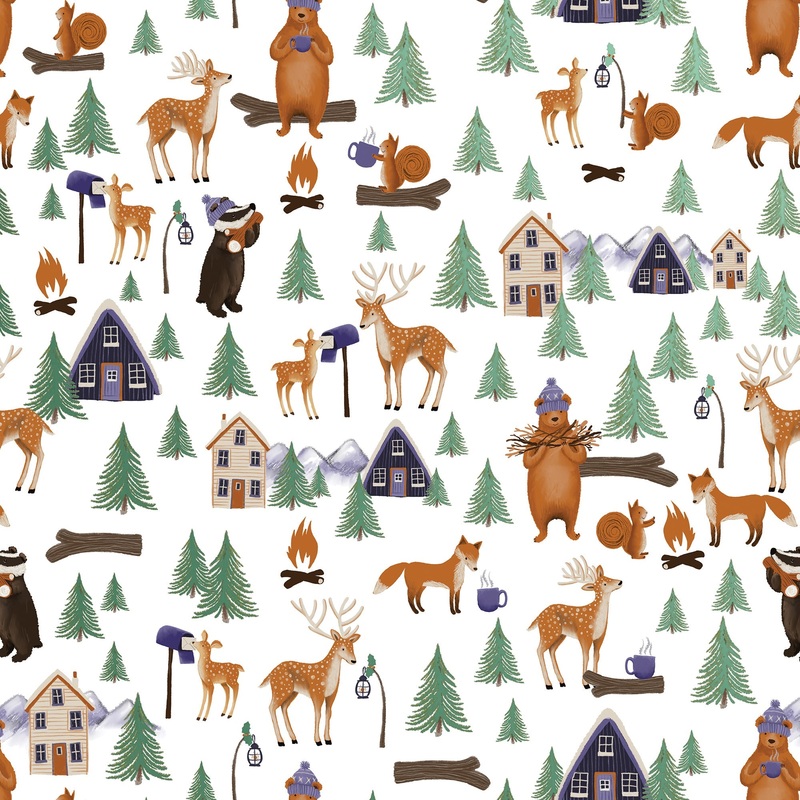 Winter Fairytale Christmas Gift Wrap
