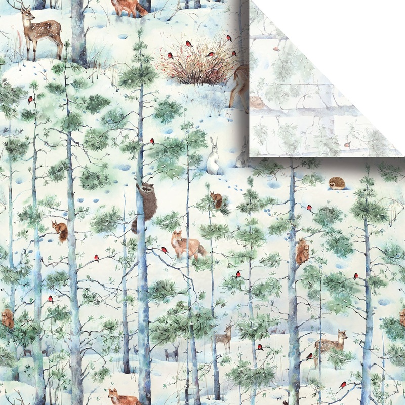 Winter Woodland Christmas Gift Tissue Paper