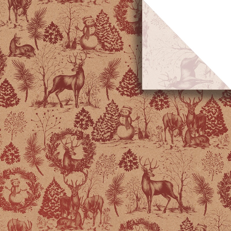 Winter Woods 20″ x 30″ Christmas Gift Tissue Paper