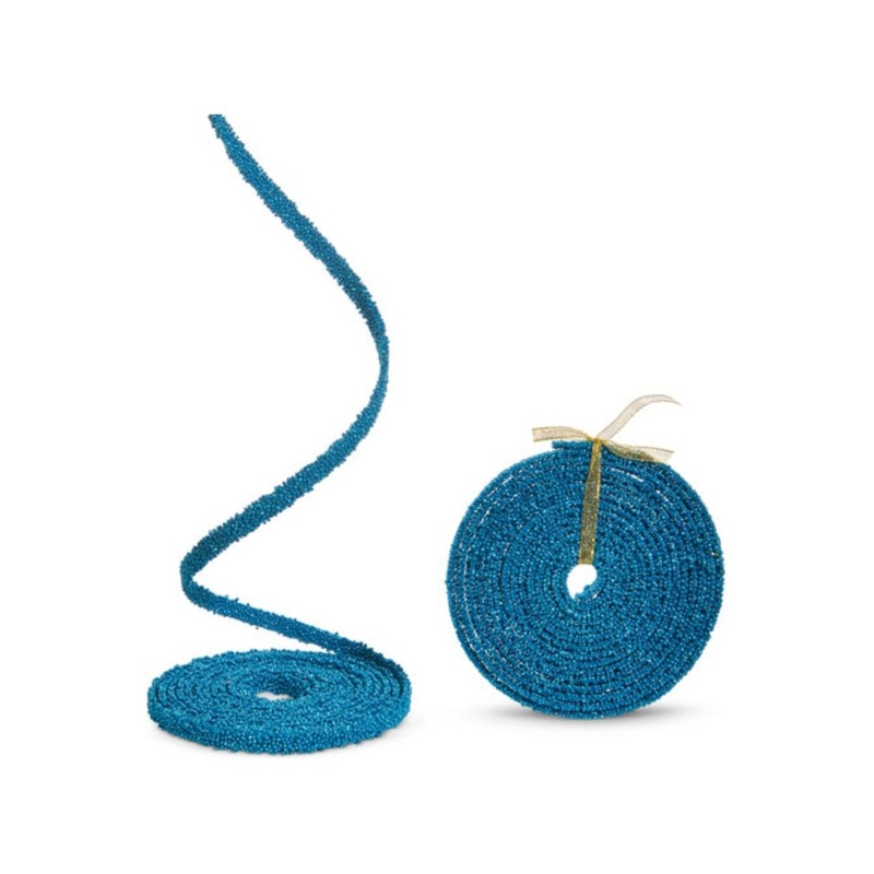 15′ Blue Beaded Garland