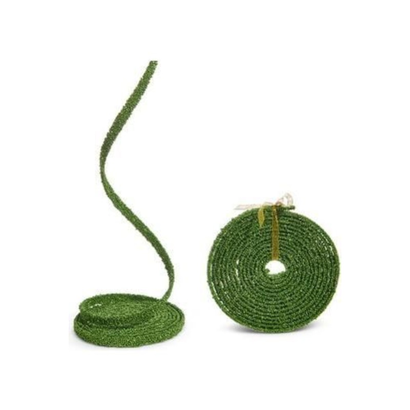 15′ Green Beaded Garland