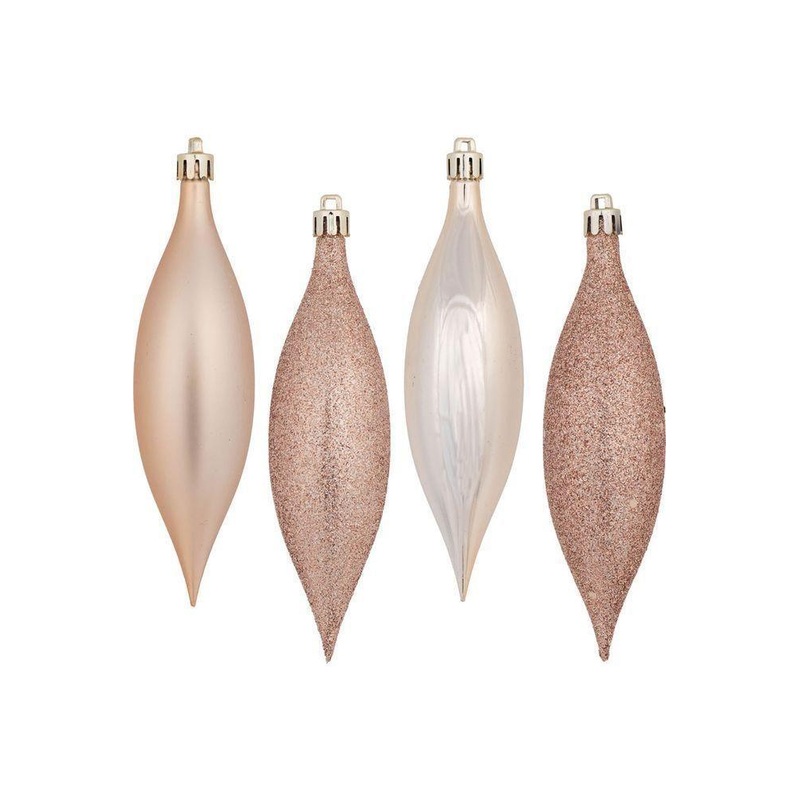5.5″ Cafe Latte Drop Ornaments (Asst 4)