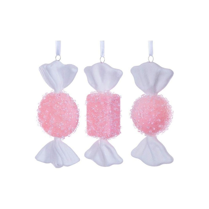 Pink Icy Sugar Flat Candy