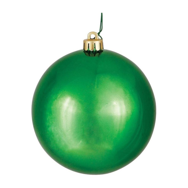 4.75″ Green Ornament Ball: Shiny