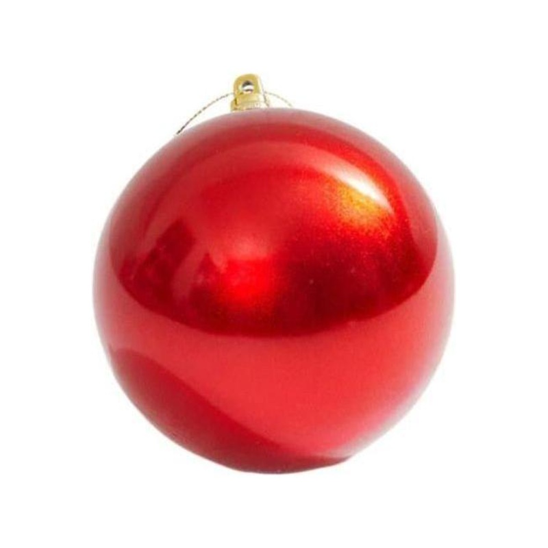 4″ Red Candy Apple Ball Ornament