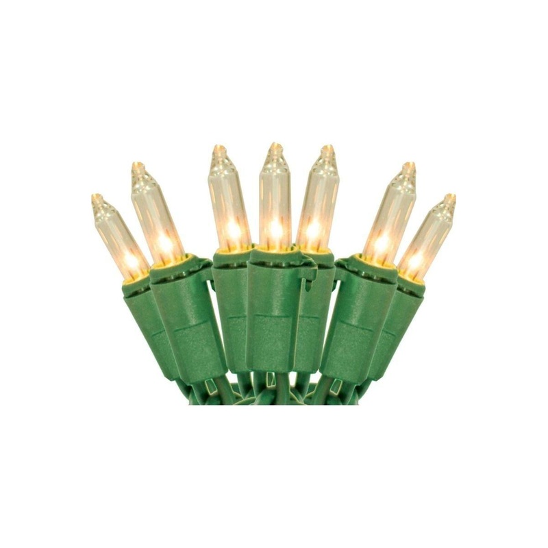50 Light Mini Bulb Christmas Lights