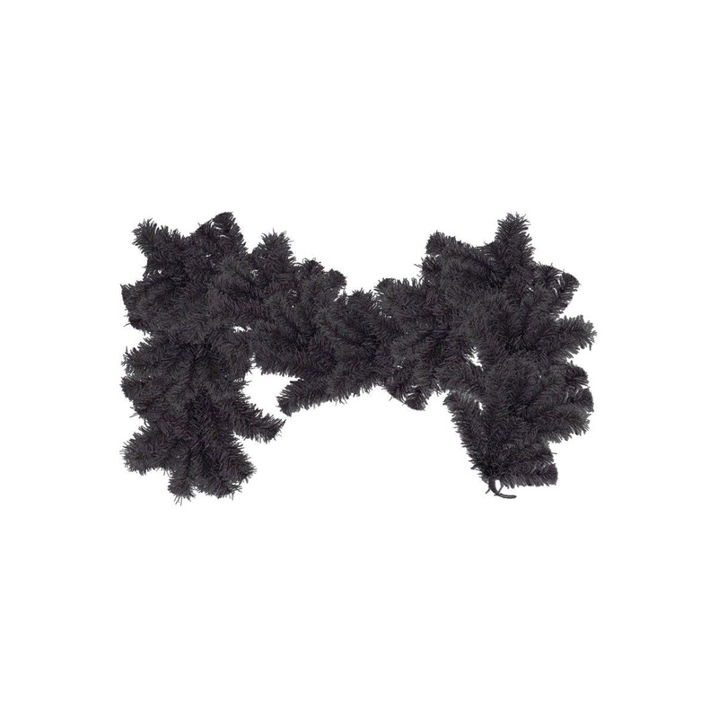 Black Christmas Garland