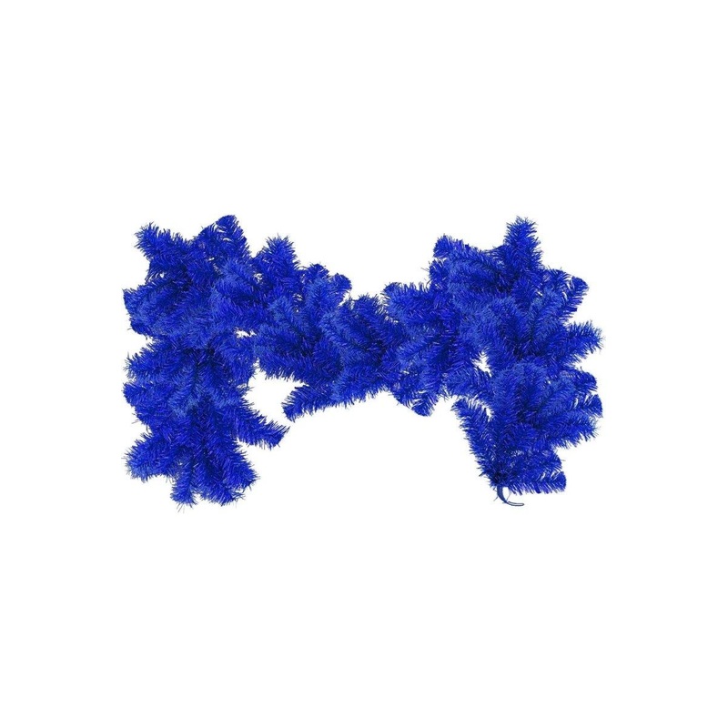Blue Christmas Garland