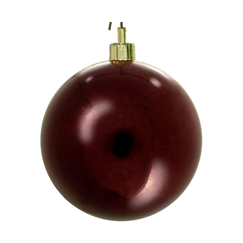 Dark Red Burgundy Ball Ornaments