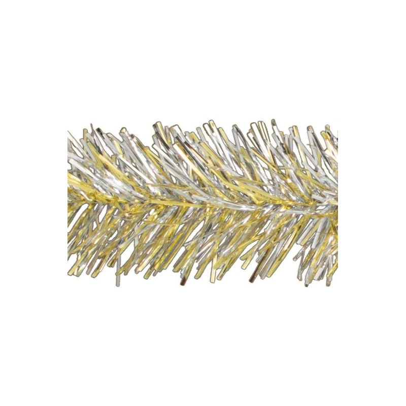 Gold & Silver Tinsel Garland