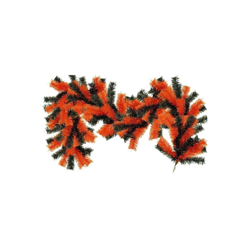 Orange & Black Halloween Garland