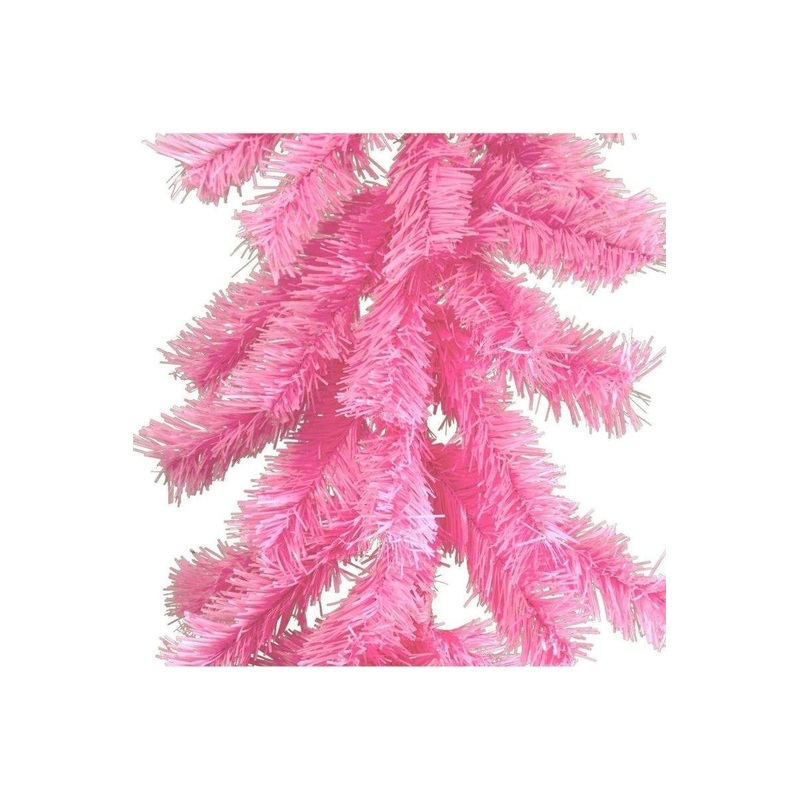 Pink Christmas Garland