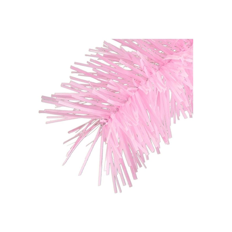 Pink Tinsel Garland