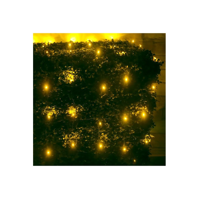 4′ x 6′ Yellow 5mm LED Christmas Net Lights