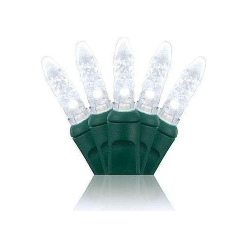M5 Cool White LED Mini Lights, 70 Bulbs, Twinkle
