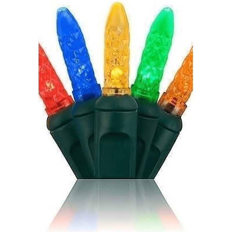 M5 Multicolor LED Mini Lights, 100 Bulbs
