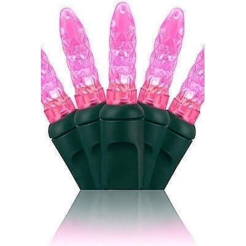 M5 Pink LED Mini Lights, 70 Bulbs
