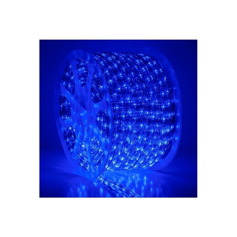 Rope Light, Blue, 1/2″ LED, 150′ Spool