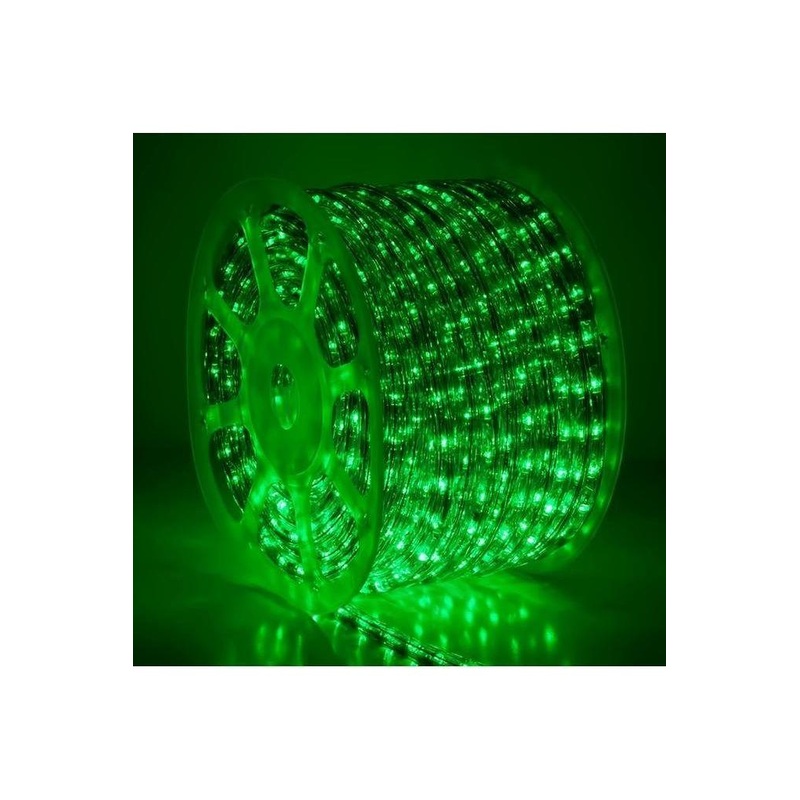 Rope Light, Green, 1/2″ LED, 150′ Spool