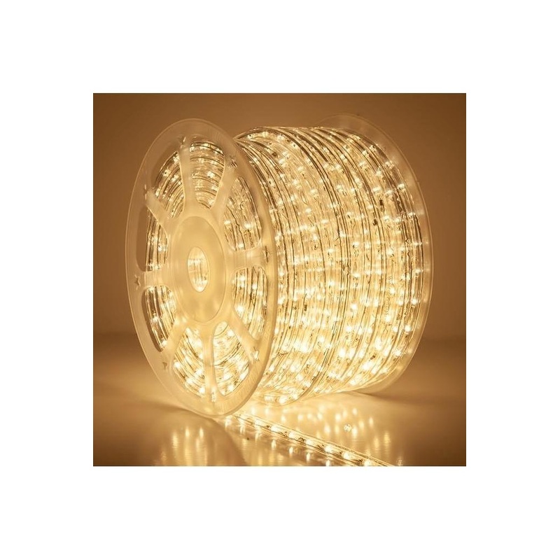 Rope Light, Warm White, 1/2″ LED, 150′ Spool