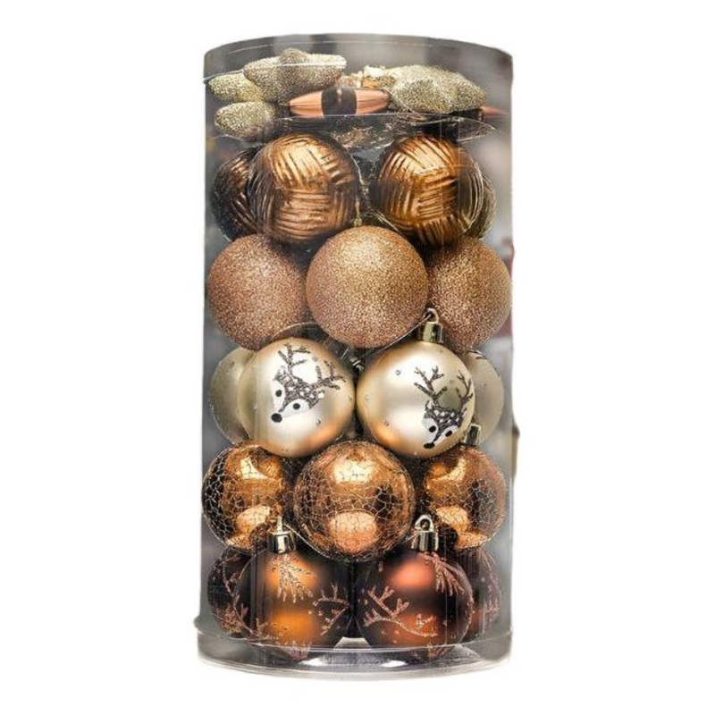 Autumn Color Christmas Ornament Bundle (Asst 35)