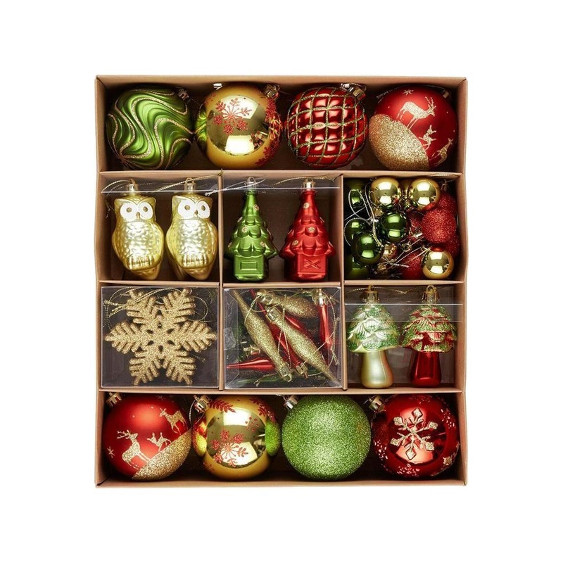 Christmas Forest Ornament Bundle (Set of 80)