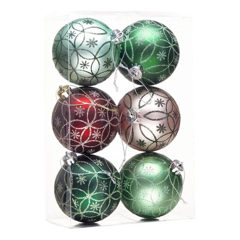 Enchanting Subtle Nature Ornament Bundle (Set of 6)