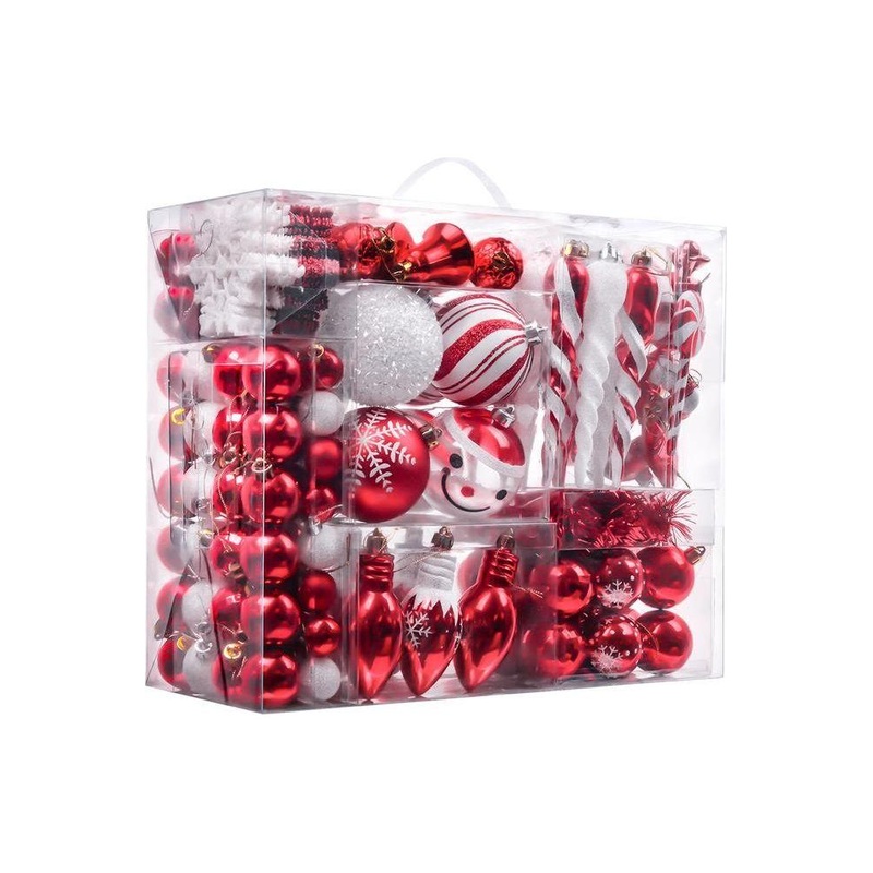Red and White Christmas Mega Bundle (Set of 155)