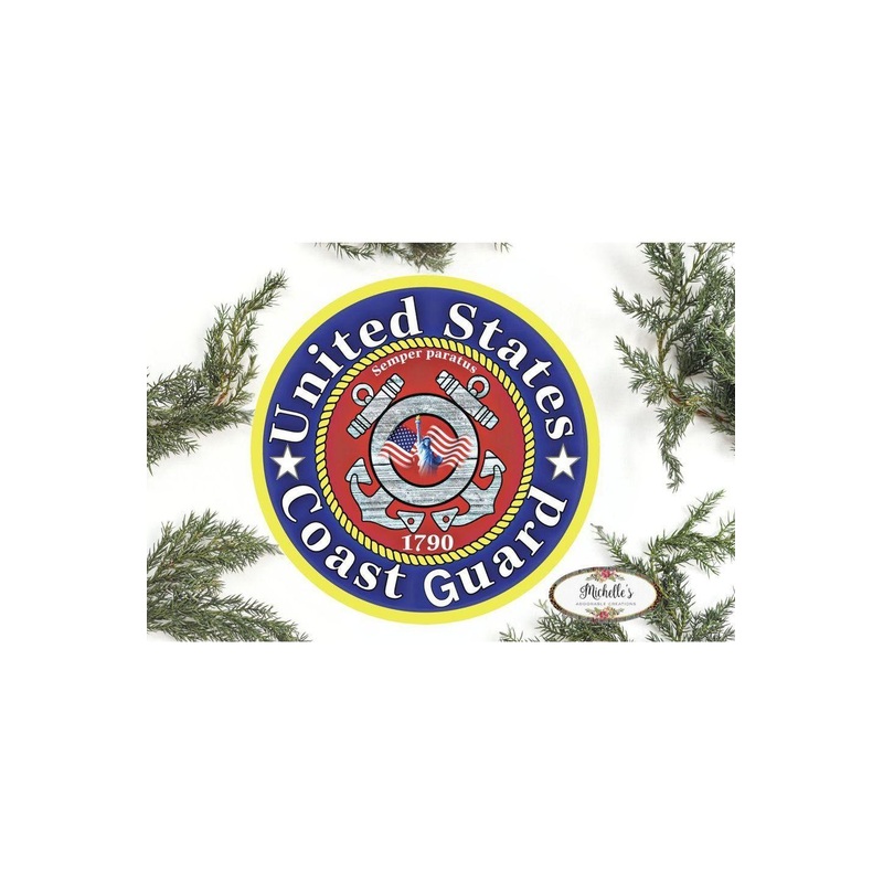 United States Coast Guard Support Sign