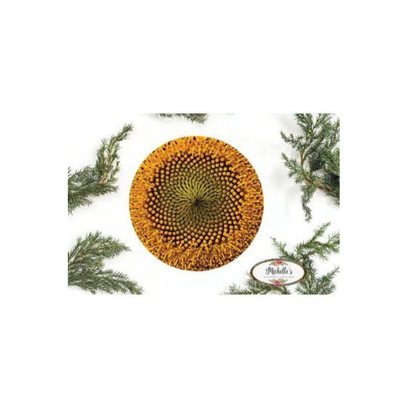 Yellow Sunflower Wreath Center