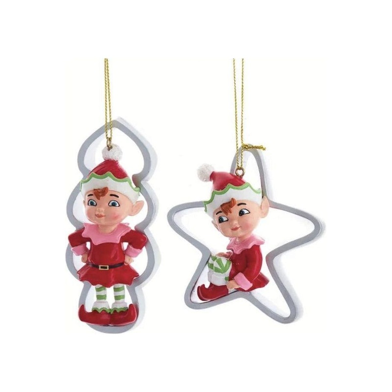 Elves Ornaments (Asst 2)
