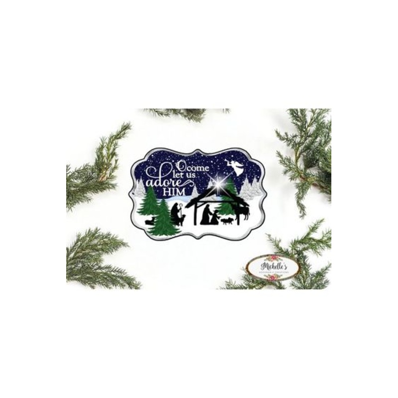 O Come Let Us Adore Him SF2 – Wreath Enhancement