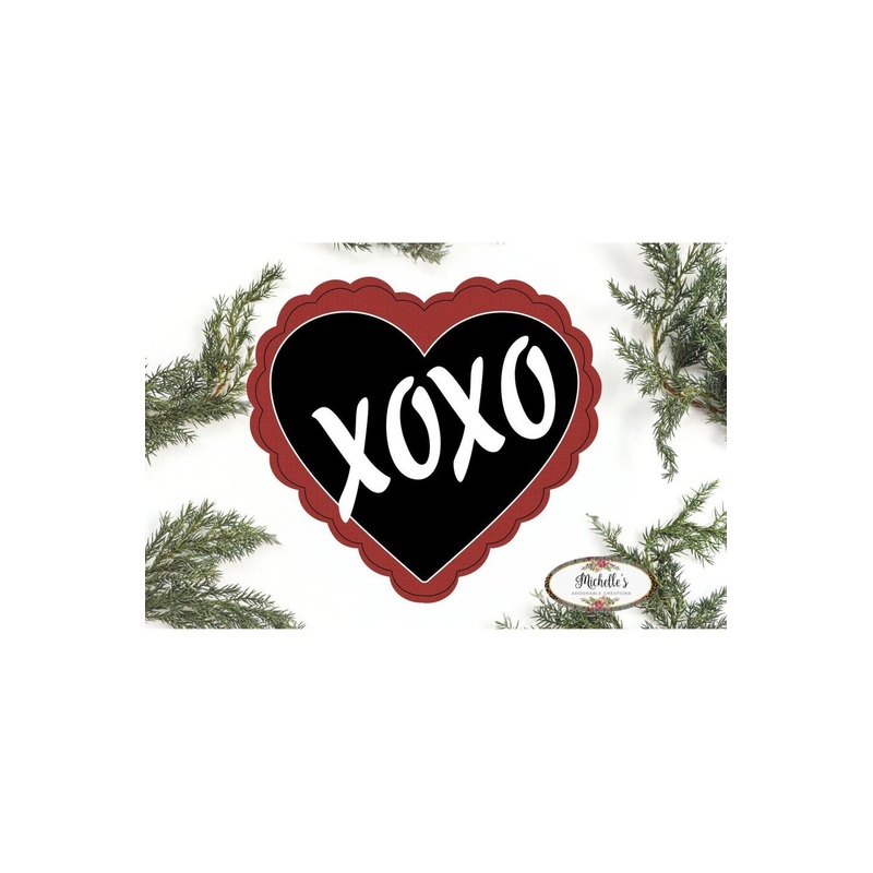 Valentine XoXo Heart Sign