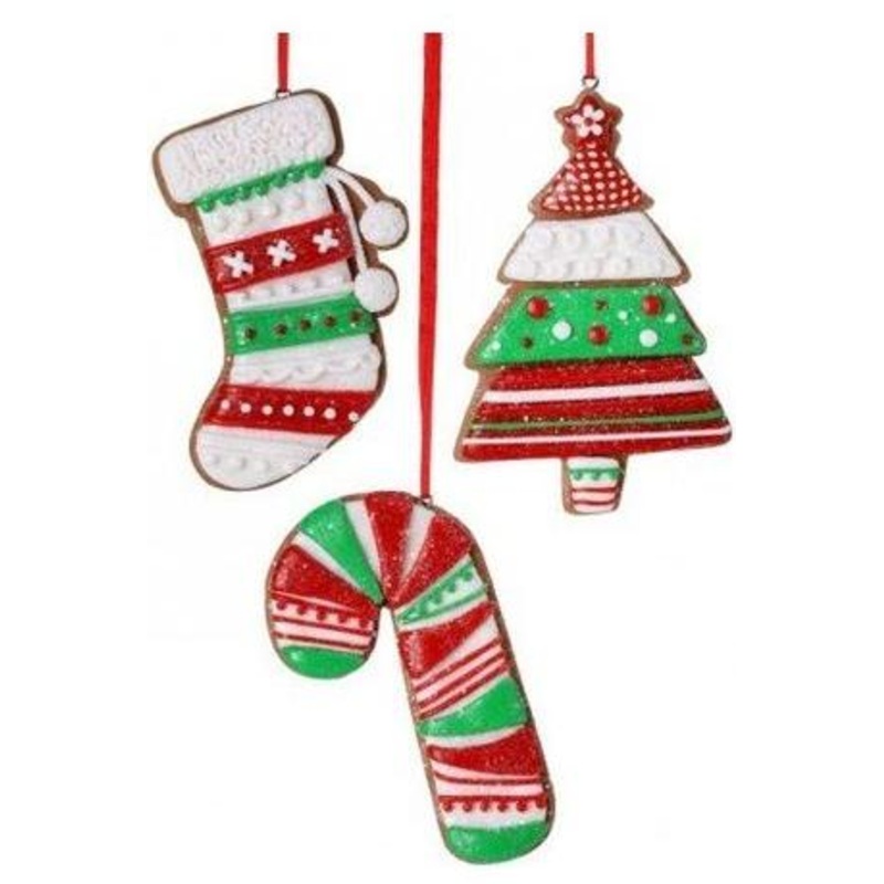 5″ Claydough Cookie Ornament (Asst 3)