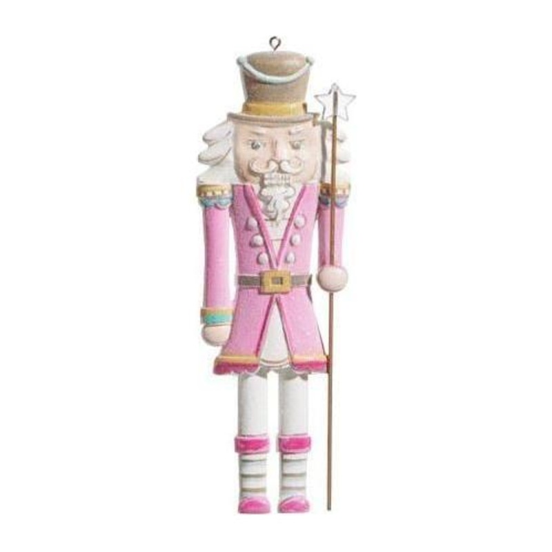6″ Blushing Nutcracker Ornament